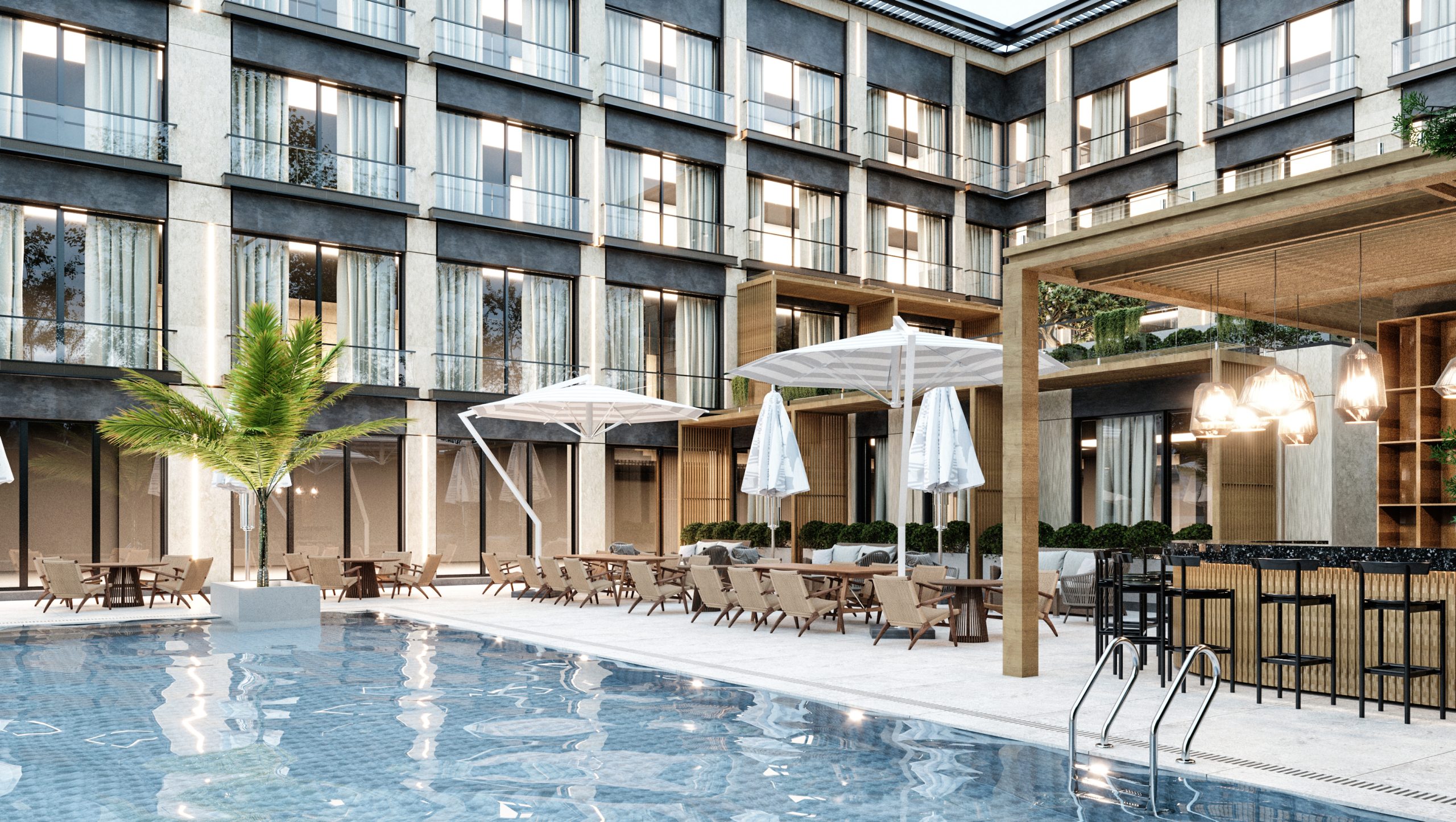 YCA-Sapanca Hotel-Cephe 2d