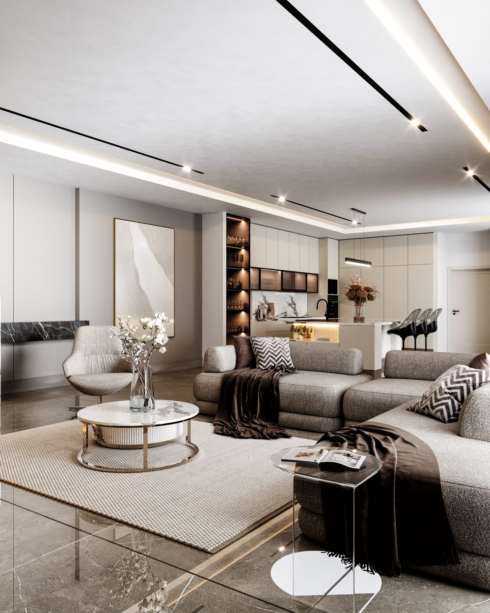 YCA_MAV_GF_Living Room & Kitchen_C1